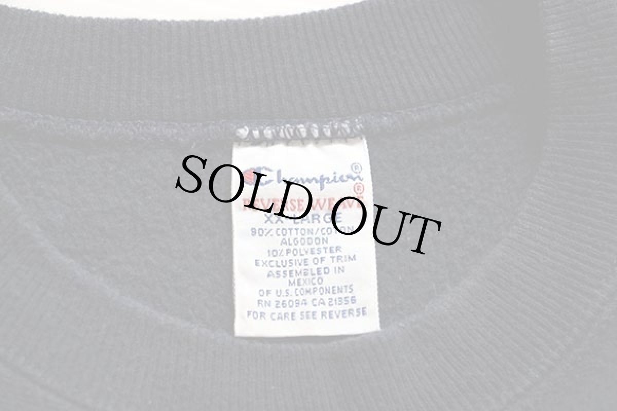 画像4: 90s メキシコ製 Championチャンピオン REGIS UNIVERSITY リバースウィーブ スウェット 紺 XXL (4)