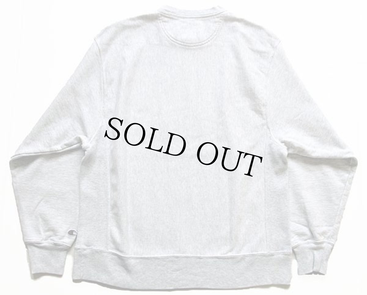 画像2: 00s メキシコ製 Championチャンピオン SOUTH DAKOTA COYOTES ワイリーコヨーテ リバースウィーブ スウェット 杢ライトグレー M (2)