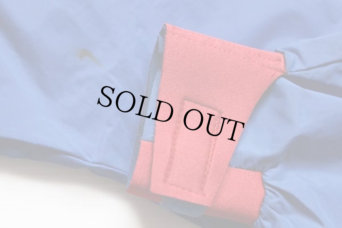 画像5: 90s Kokatat ナイロン カヤック パドリングジャケット 青×赤 XL (5)