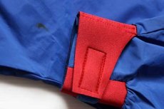 画像5: 90s Kokatat ナイロン カヤック パドリングジャケット 青×赤 XL (5)