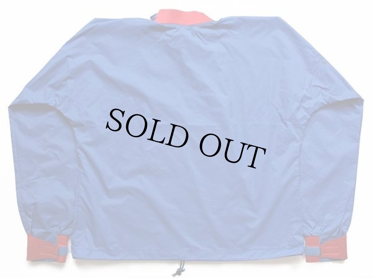 画像2: 90s Kokatat ナイロン カヤック パドリングジャケット 青×赤 XL (2)