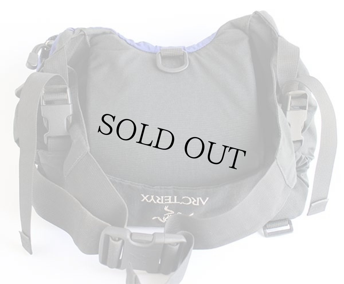 画像8: 90s カナダ製 ARC'TERYXアークテリクス Bora80 フレーム入り バックパック 黒×青紫★リュックサック (8)