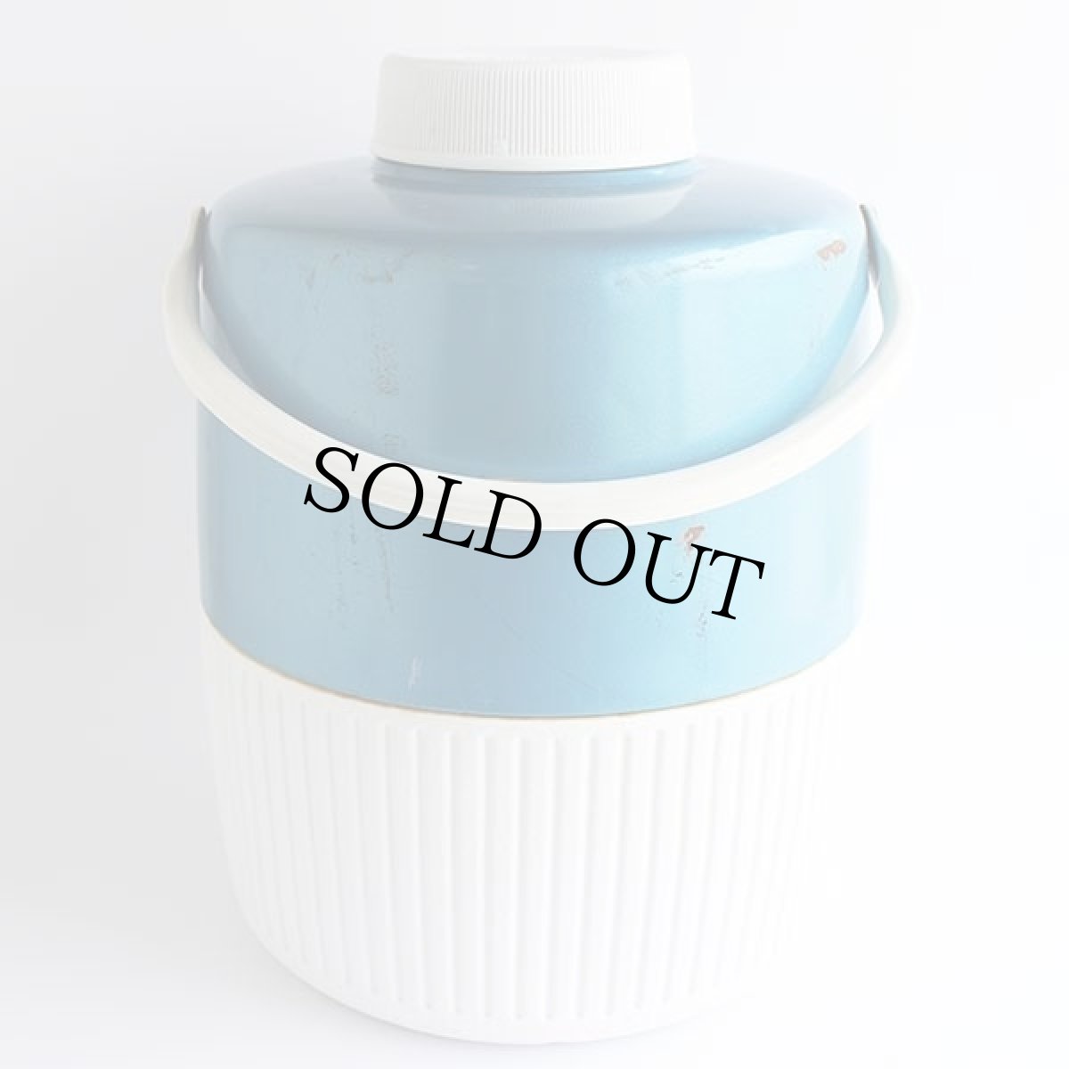 画像2: 70s USA製 Colemanコールマン ウォータージャグ 2ガロン メタリックブルー (2)