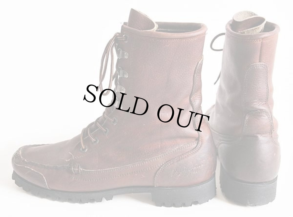 画像2: Remington WATERPROOF GORE-TEXゴアテックスライナー モカシン レザーブーツ 焦げ茶 10M (2)