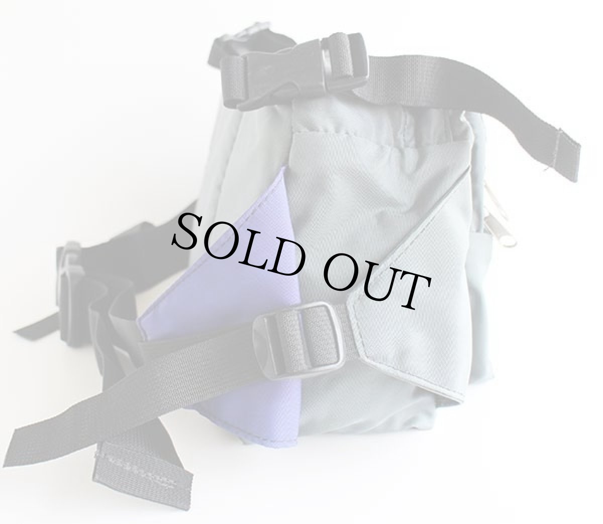 画像3: 90s USA製 MEI マルチカラー 切り替え ナイロン ウエストバッグ (3)