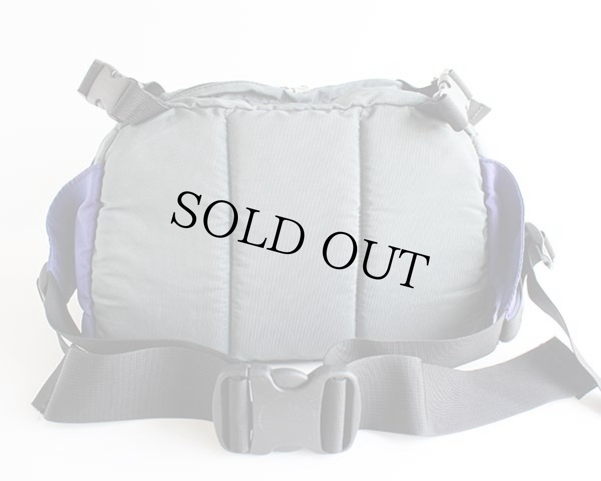 画像2: 90s USA製 MEI マルチカラー 切り替え ナイロン ウエストバッグ (2)