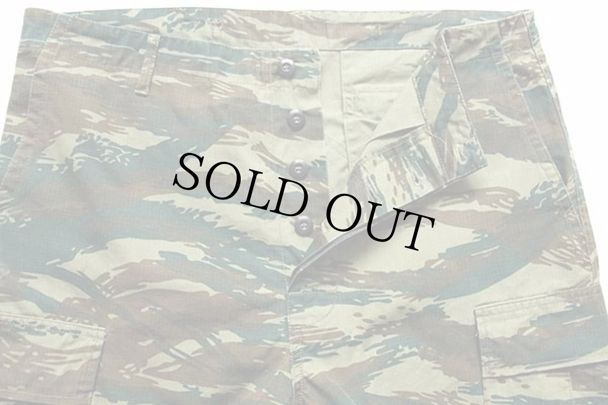 画像2: ギリシャ軍 リザードカモ カーゴパンツ M (2)