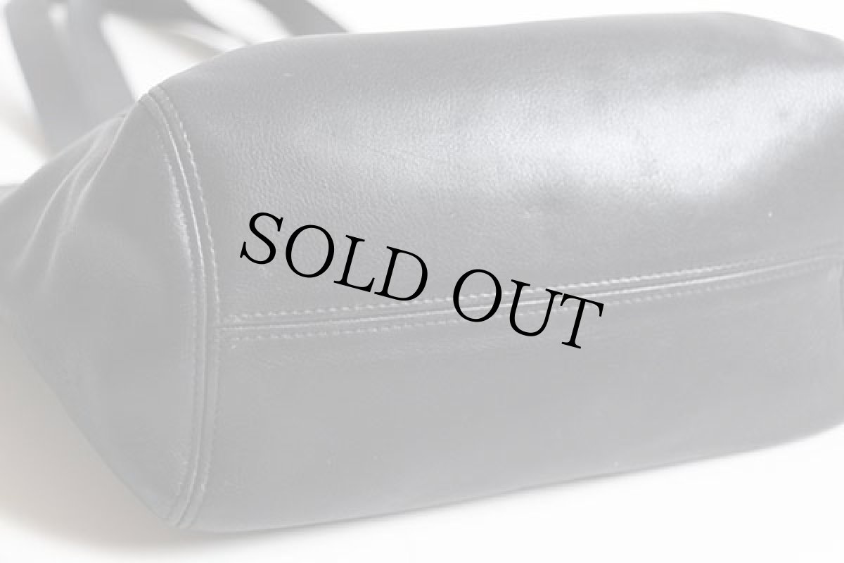 画像6: USA製 COACH オールド コーチ レザー トートバッグ 黒★A7C-4157 (6)