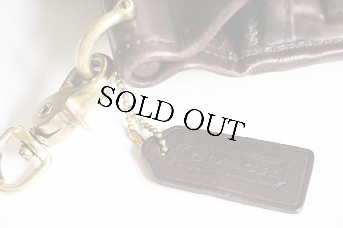 画像6: ハンガリー製 COACH オールド コーチ 2WAY レザー ショルダーバッグ 焦げ茶★C6U-9927 (6)