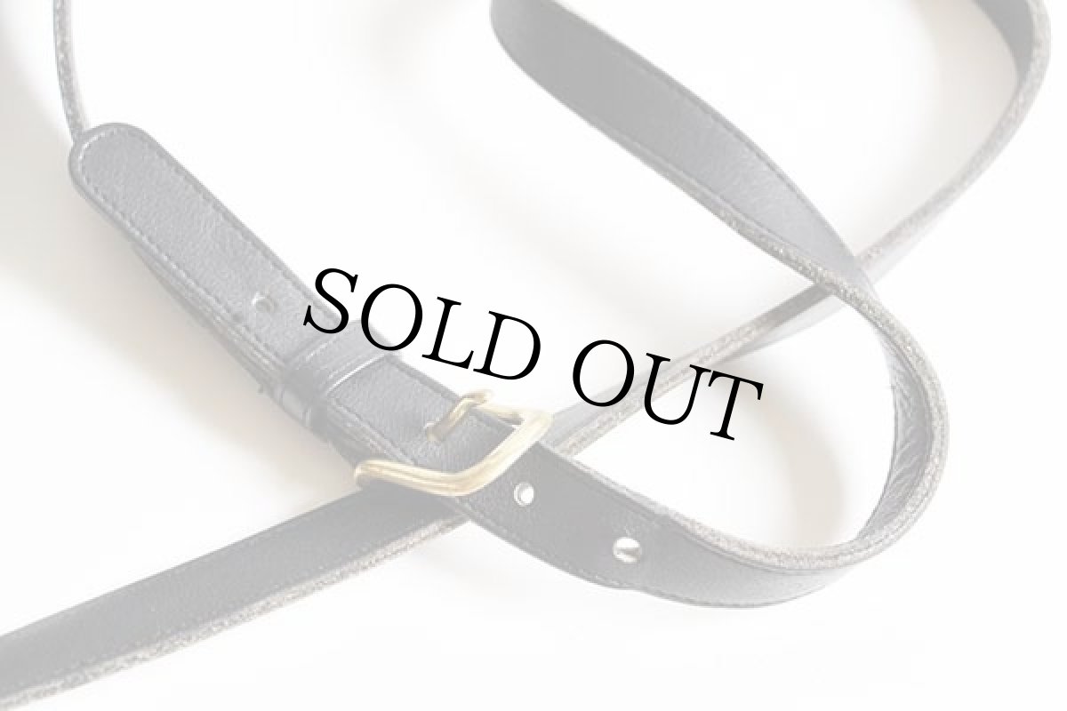 画像7: USA製 COACH オールド コーチ レザー ショルダーバッグ 黒★106 (7)