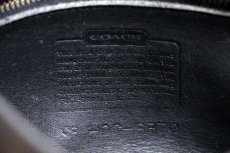 画像3: USA製 COACH オールド コーチ 2WAY レザー ショルダーバッグ 黒★HOC-9870 (3)