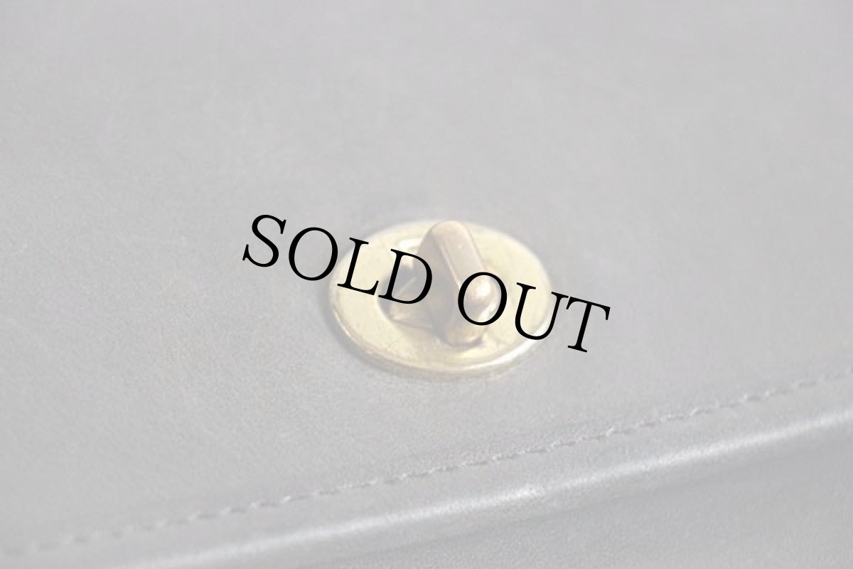 画像6: USA製 COACH オールド コーチ 2WAY レザー ショルダーバッグ チャコールグレー★K4C-9870 (6)