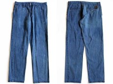 画像1: A.P.C. アーペーセー×carhartt カーハート コットンパンツ 後染め インディゴ w35 (1)