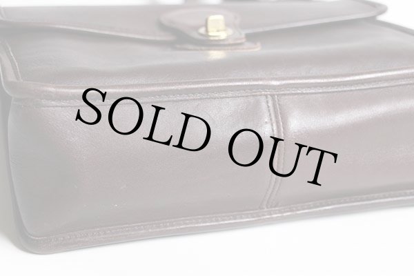 ハンガリー製 COACH オールド コーチ 2WAY レザー ショルダーバッグ
