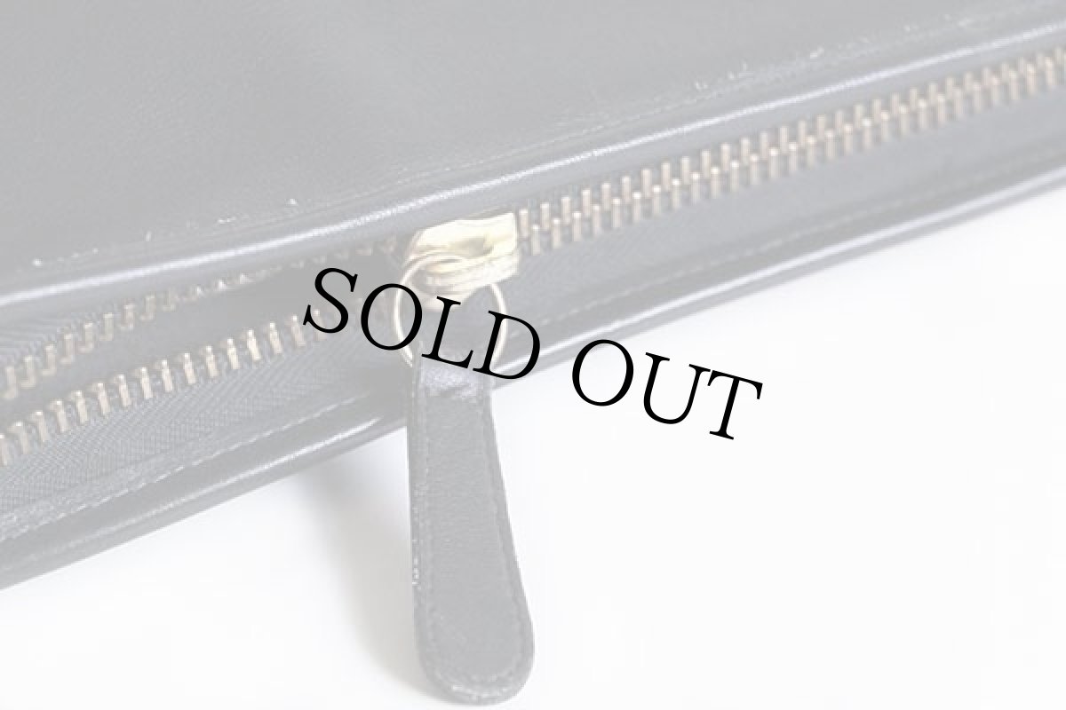 画像4: USA製 COACH オールド コーチ レザー クラッチバッグ 黒★5225 (4)