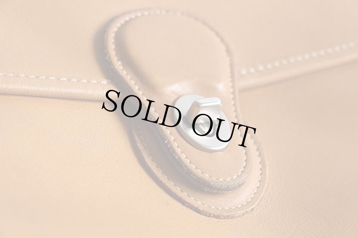 画像4: USA製 COACH オールド コーチ 2WAY レザー ショルダーバッグ タン★9929 (4)