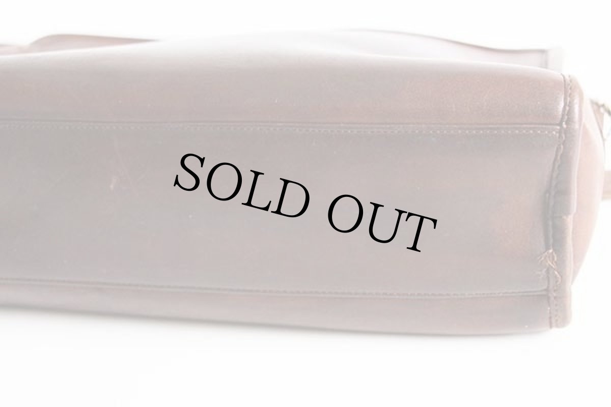 画像8: 70s USA製 COACH オールド コーチ レザー ショルダーバッグ 茶★4834 (8)