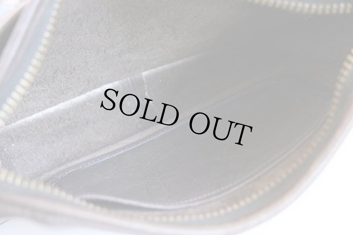 画像5: 70s USA製 COACH オールド コーチ レザー ショルダーバッグ グレーブラウン★097-2811 (5)