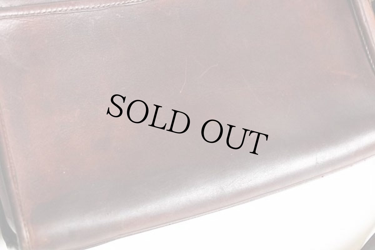 画像7: 70s USA製 COACH オールド コーチ レザー ショルダーバッグ 茶★4834 (7)