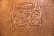 画像3: 70s USA製 COACH オールド コーチ レザー クラッチバッグ 薄茶★7527 (3)