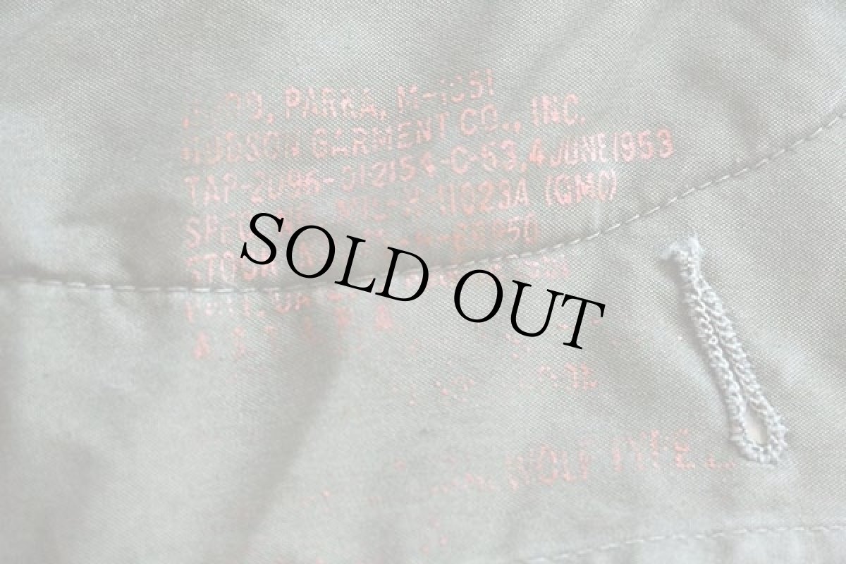 画像4: 50s 米軍 U.S.ARMY M-51 パーカー用 フェイクファー フード オリーブグリーン 後期型★モッズコート (4)