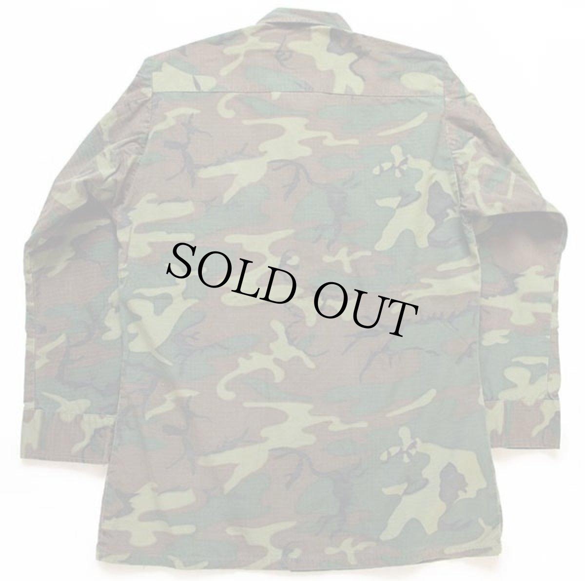 画像2: 60s 米軍 USMC ERDL グリーンリーフカモ ジャングルファティーグジャケット S-R (2)