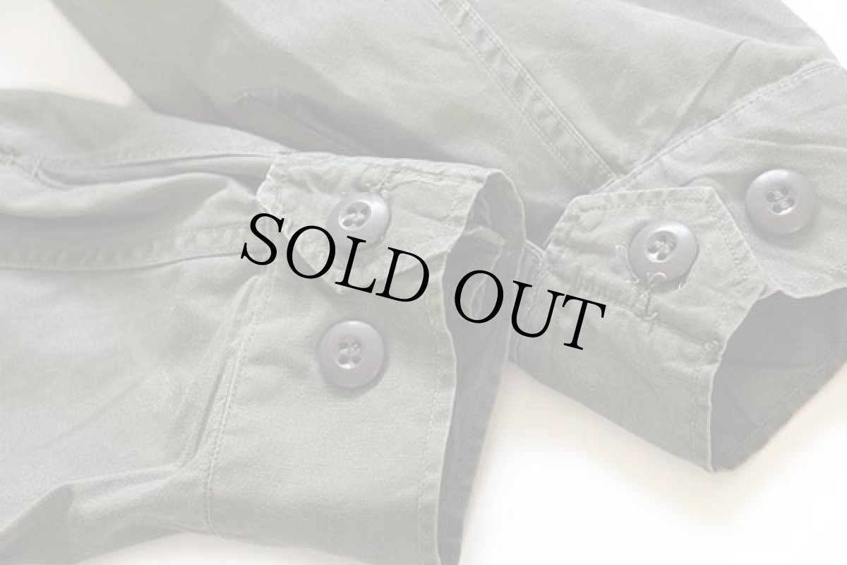 画像6: 60s 米軍 U.S.AIR FORCE パッチ付き ジャングルファティーグジャケット 3rd ノンリップ オリーブグリーン M-R (6)