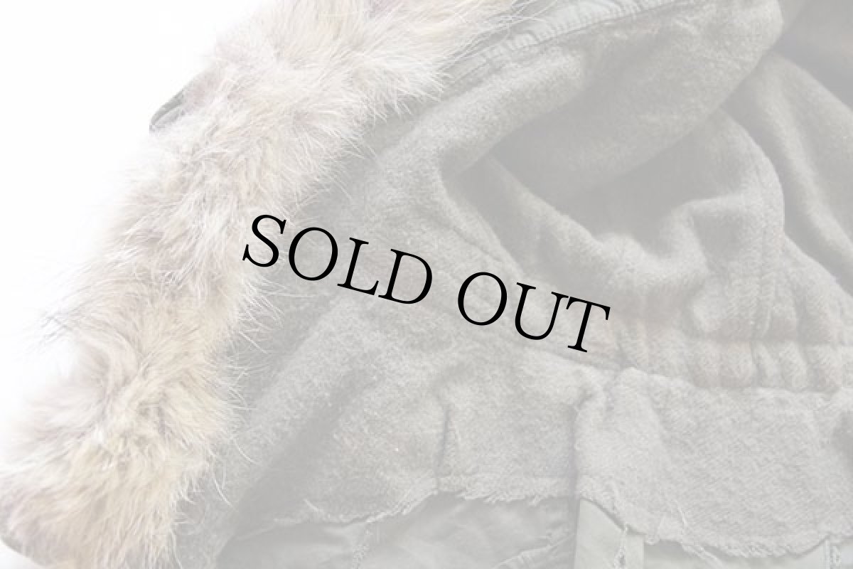 画像6: 50s 米軍 U.S.ARMY M-51 パーカー用 コヨーテファー フード オリーブグリーン 後期型★モッズコート (6)