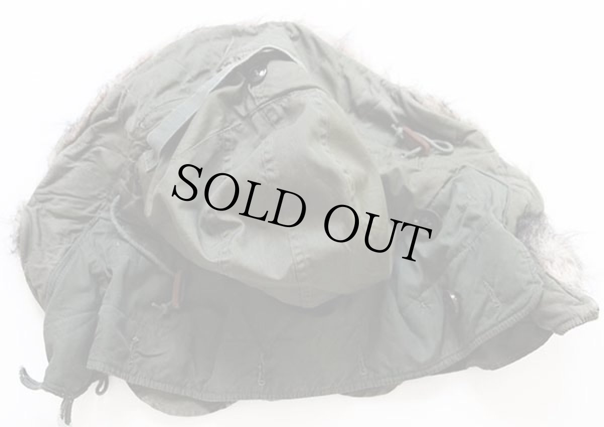 画像3: 50s 米軍 U.S.ARMY M-51 パーカー用 フェイクファー フード オリーブグリーン 後期型★モッズコート (3)