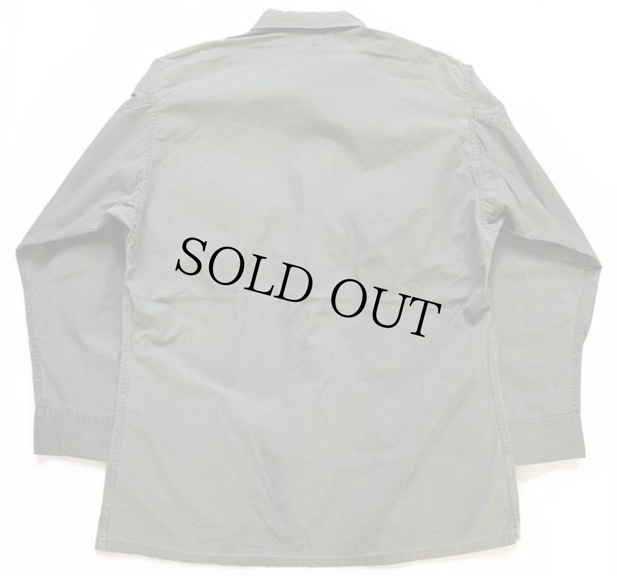 画像2: 60s 米軍 U.S.AIR FORCE パッチ付き ジャングルファティーグジャケット 3rd ノンリップ オリーブグリーン M-R (2)