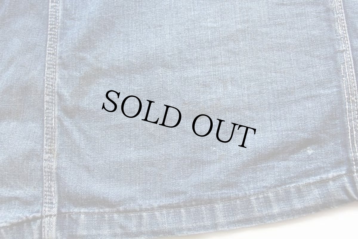 画像7: 70s USA製 Leeリー 91-J デニム カバーオール (7)