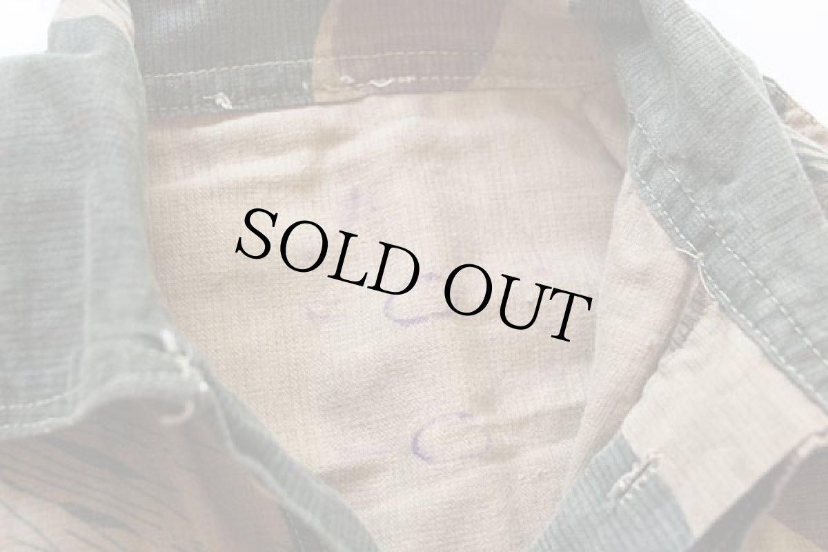 画像4: 60s パキスタン軍 Armed Forces ブラッシュカモ プルオーバー コットン スモックジャケット (4)