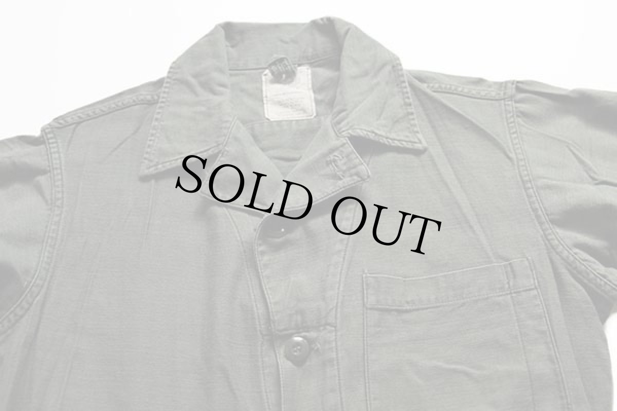 画像3: 80s 米軍 U.S.ARMY カバーオール オールインワン オリーブグリーン M★つなぎ (3)