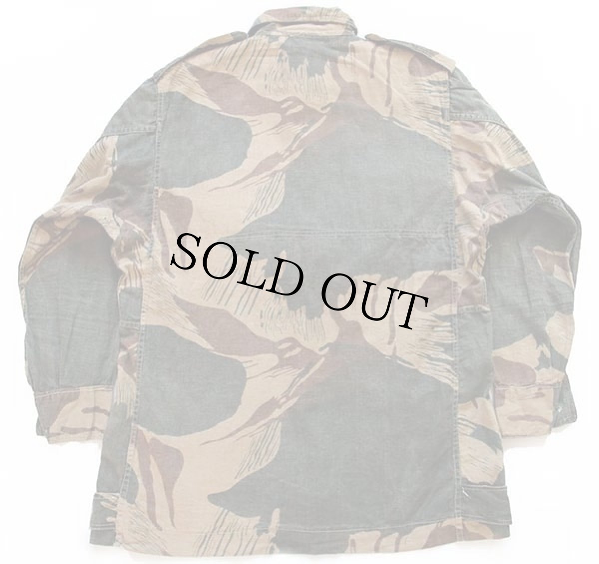 画像2: 60s パキスタン軍 Armed Forces ブラッシュカモ プルオーバー コットン スモックジャケット (2)