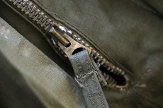 画像5: 40s 米軍 U.S.NAVY N-2 デッキ レインパンツ オリーブドラブ M★オーバーオール (5)