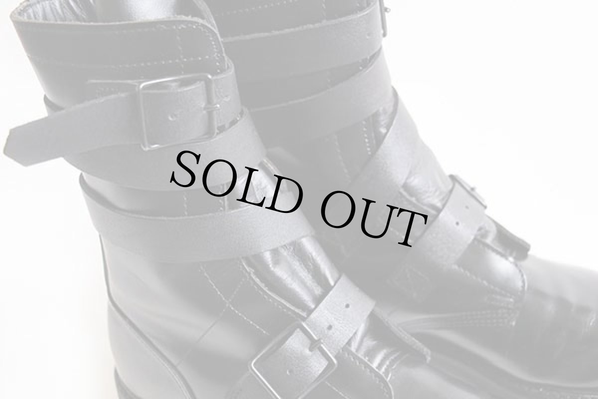 画像6: USA製 米軍 U.S.ARMY HH BRAND レザー タンカース ブーツ 黒 10.5D (6)