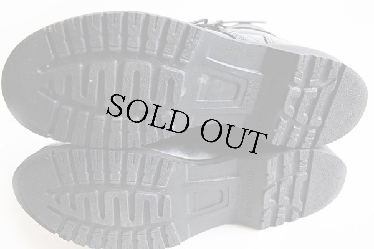 画像8: USA製 米軍 U.S.ARMY HH BRAND レザー タンカース ブーツ 黒 10.5D (8)