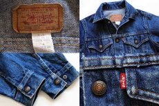 画像3: 80s USA製 Levi'sリーバイス 70806 デニムジャケット 4ポケット キッズ10 (3)