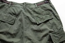 画像4: 60s 米軍 U.S.ARMY ジャングルファティーグパンツ 3rd ノンリップ オリーブグリーン R-M (4)