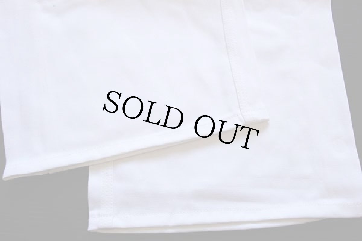 画像8: デッドストック★90s USA製 Dickiesディッキーズ 山ポケ コットン オーバーオール 生成り w38 L30 (8)