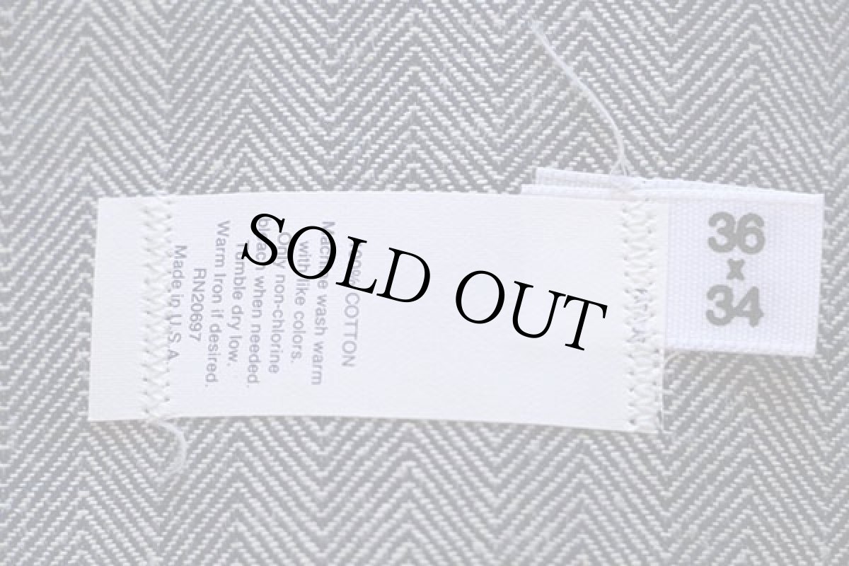 画像6: デッドストック★90s USA製 Dickiesディッキーズ HBT ヘリンボーンツイル ペインターパンツ w36 L34 (6)