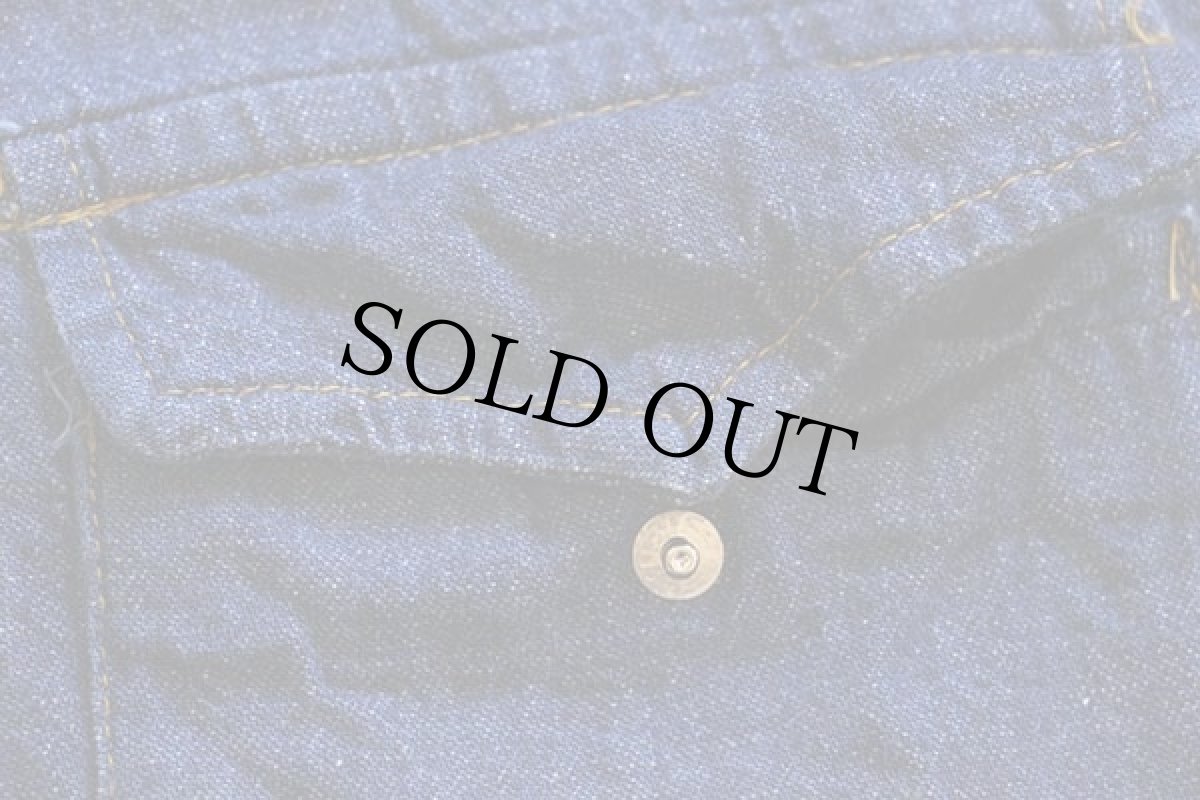 画像6: 70s Sears ROEBUCKS デニム ウエスタンシャツ M (6)