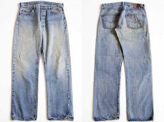 画像2: 80s USA製 Levi'sリーバイス 501 赤耳 デニムパンツ w36 L36 (2)