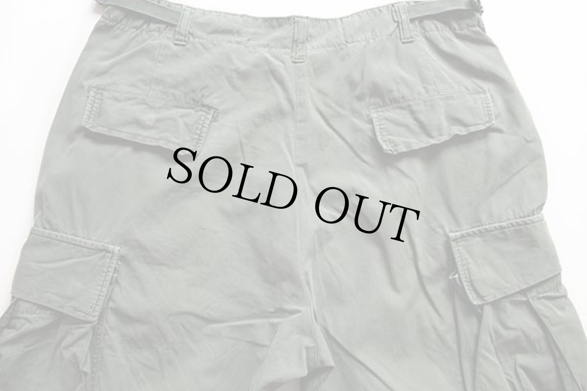 画像4: 60s 米軍 U.S.ARMY ジャングルファティーグパンツ 3rd ノンリップ オリーブグリーン R-M (4)