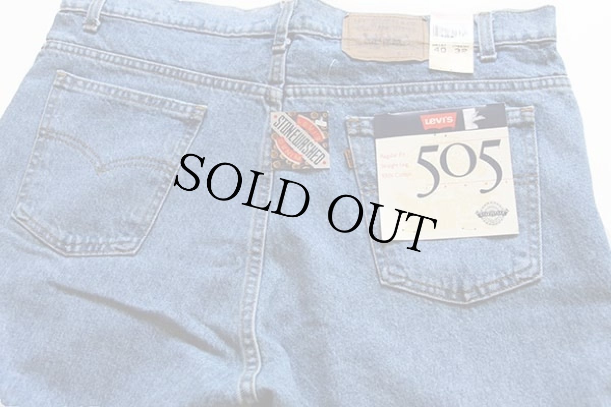 画像4: デッドストック★90s USA製 Levi'sリーバイス 505 デニムパンツ w40 L32 (4)