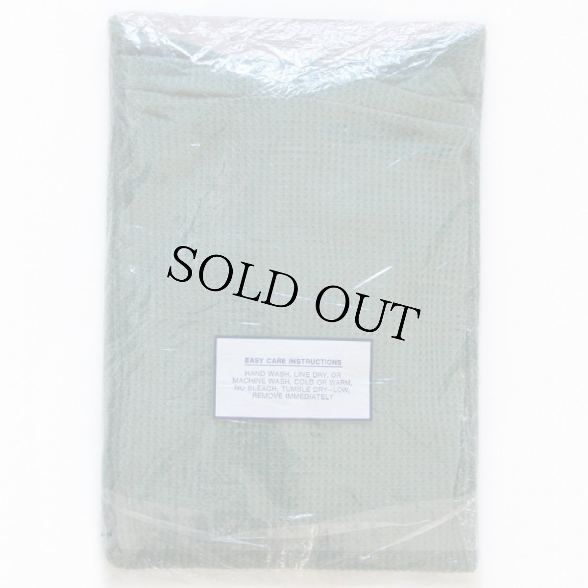 画像2: デッドストック★70s USA製 stratford サーマルシャツ 緑 M (2)