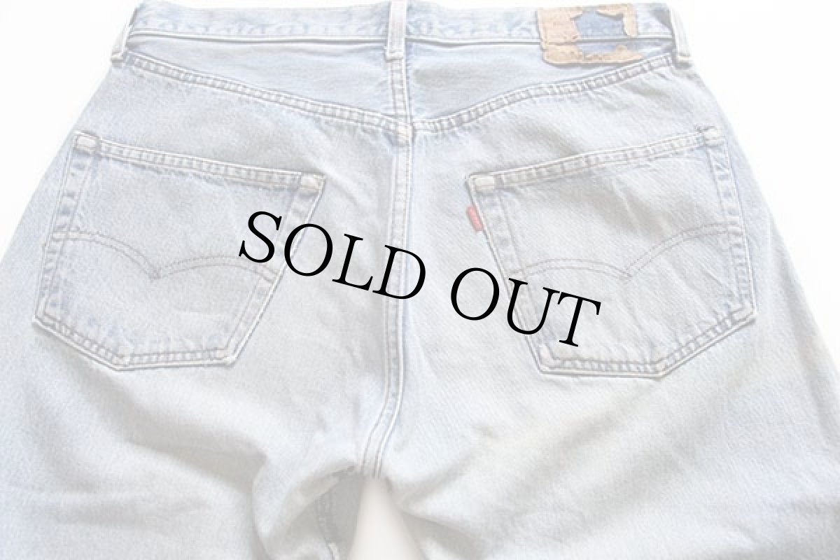 画像4: 80s USA製 Levi'sリーバイス 501 赤耳 デニムパンツ w36 L36 (4)