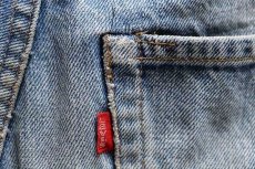 画像7: 80s USA製 Levi'sリーバイス 501 66後期 デニムパンツ w30 (7)
