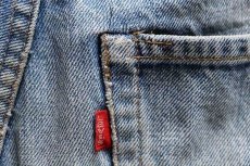 画像7: 80s USA製 Levi'sリーバイス 501 66後期 デニムパンツ w30 (7)