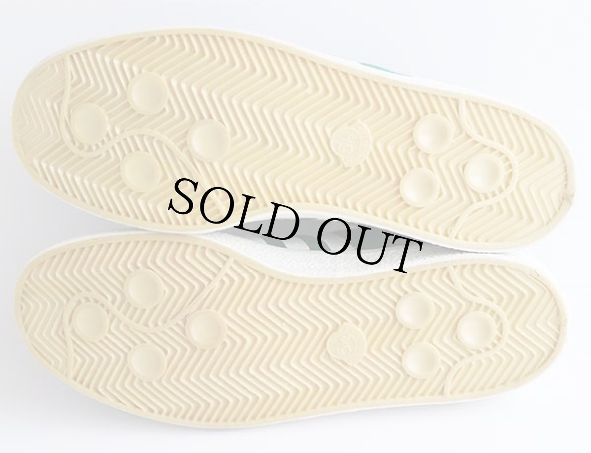 画像4: 70s USA製 LACROSSE キャンバス スニーカー ローカット 緑×白 5.5 (4)